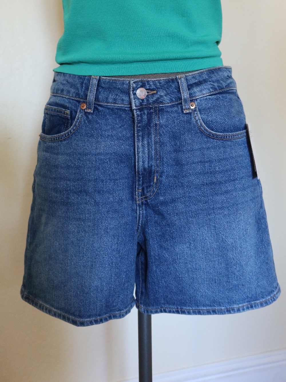 High Waisted H&M Jean Shorts